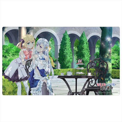 『転生王女と天才令嬢の魔法革命』描き下ろしラバーマット(アニスフィア&ユフィリア/お茶会)